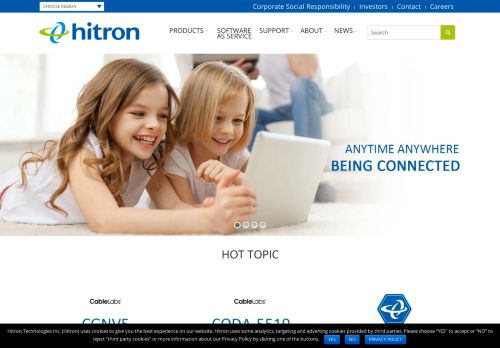 
                            7. Hitron Technologies Inc.｜Your Trusted Partner in Networking