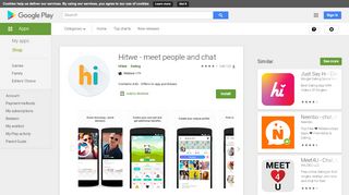 
                            6. Hitwe - meet people and chat - Apps on Google Play