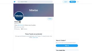 
                            7. Hitwise (@Hitwise_US) | Twitter