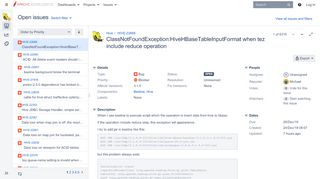 
                            9. Hive Issues - - ASF JIRA
