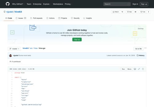 
                            10. hivekit/hive.go at master · njpatel/hivekit · GitHub