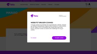 
                            9. Hjælp til inkasso-sag | Telia kundeservice