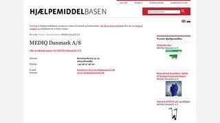 
                            12. Hjælpemiddelbasen - MEDIQ Danmark A/S