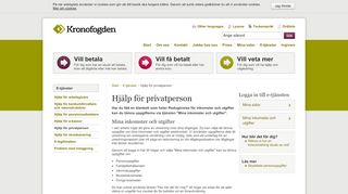 
                            7. Hjälp för privatperson | Kronofogden