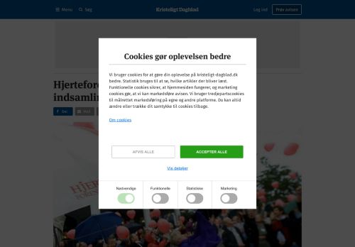 
                            11. Hjerteforeningen kritiseres for dårlig indsamlingsetik - Kristeligt ...