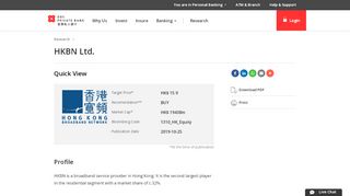 
                            13. HKBN Ltd. - DBS