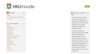 
                            1. HKU Moodle