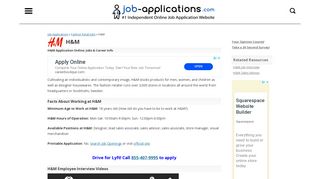 
                            12. H&M Application, Jobs & Careers Online - Job-Applications.com