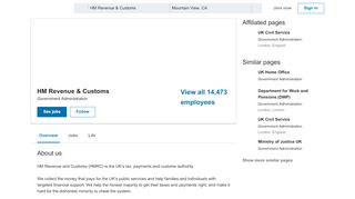 
                            8. HM Revenue & Customs | LinkedIn