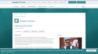 
                            9. HMM Deutschland GmbH - Anbieter / Partner - Health IT-Portal - Das ...