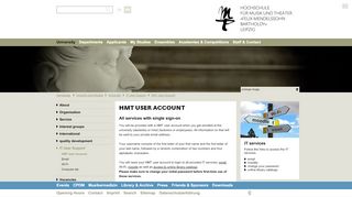 
                            6. HMT User Account - HMT Leipzig