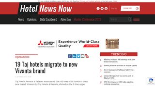
                            9. HNN - 19 Taj hotels migrate to new Vivanta brand