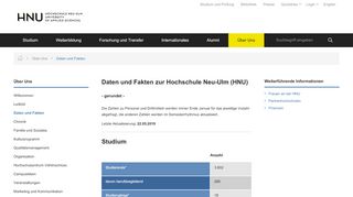 
                            3. HNU - Hochschule Neu-Ulm | University of Applied Sciences: Daten ...