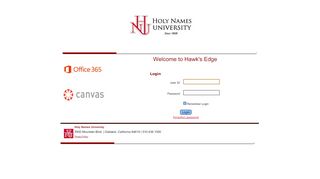 
                            3. HNU Student Portal Login - Holy Names University