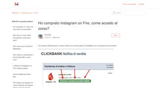 
                            13. Ho comprato Instagram on Fire, come accedo al corso? – Marketers