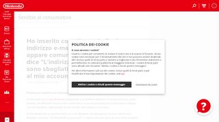 
                            5. Ho inserito correttamente il mio indirizzo e-mail e la ... - Nintendo