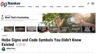 
                            4. Hobo Signs and Code Symbols You Didn't Know Existed - Ranker