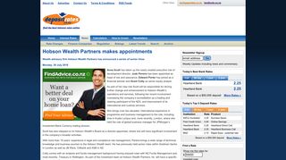 
                            8. Hobson Wealth Partners makes appointments - Deposit Rates