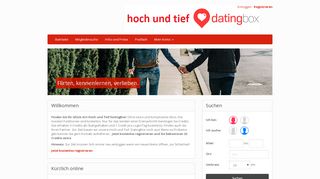 
                            2. Hoch und Tief DatingBox - Hoch und Tief-Online-Dating, Partnersuche