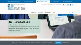 
                            3. Hochschul-Login - Hochschule Emden/Leer