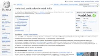 
                            7. Hochschul- und Landesbibliothek Fulda – Wikipedia