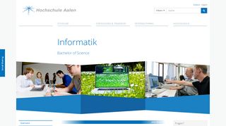 
                            12. Hochschule Aalen - Informatik Bachelor of Science