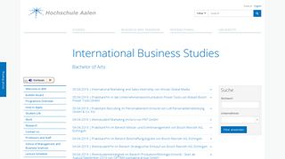 
                            6. Hochschule Aalen - International Business Studies Bachelor of Arts