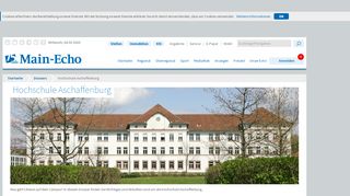 
                            9. Hochschule Aschaffenburg - Main-Echo