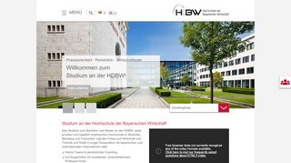 
                            11. Hochschule der Bayerischen Wirtschaft: Home