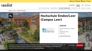 
                            7. Hochschule Emden/Leer (Campus Leer) | uni-assist e.V.