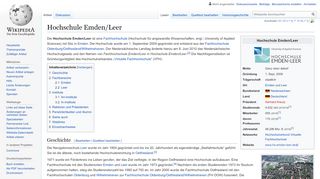 
                            11. Hochschule Emden/Leer – Wikipedia