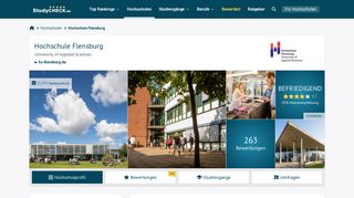 
                            11. Hochschule Flensburg - 258 Bewertungen zum Studium - Studycheck