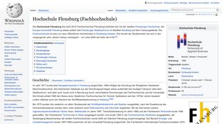 
                            9. Hochschule Flensburg (Fachhochschule) – Wikipedia
