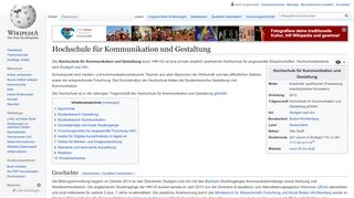 
                            9. Hochschule für Kommunikation und Gestaltung – Wikipedia