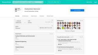 
                            10. Hochschule Hannover - ResearchGate