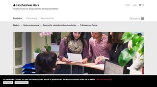 
                            13. Hochschule Harz: Prüfungen und Rechte