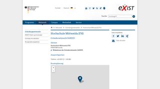 
                            11. Hochschule Mittweida (FH) | EXIST - Existenzgründungen aus der ...