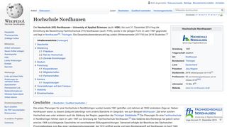 
                            12. Hochschule Nordhausen – Wikipedia