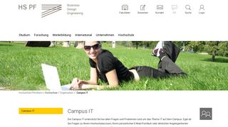 
                            7. Hochschule Pforzheim - Campus IT