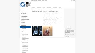 
                            1. Hochschule Ulm : Dienste