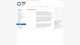 
                            12. Hochschule Ulm : Evaluation