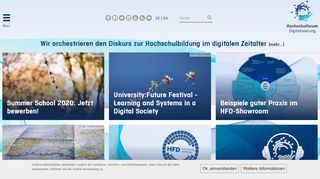 
                            10. Hochschulforum Digitalisierung – Hochschulbildung im digitalen ...