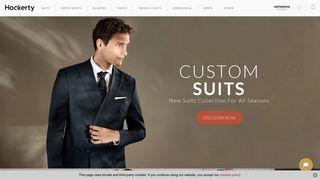 
                            3. Hockerty: Men Custom Suits & Custom Shirts