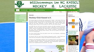 
                            9. Hockey Club Kassel - Verein