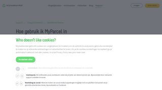 
                            9. Hoe gebruik ik MyParcel in Mijnwebwinkel? | Mijnwebwinkel