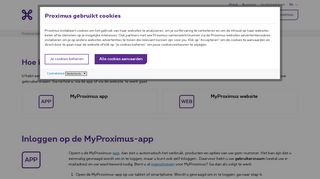 
                            2. Hoe inloggen op MyProximus? | Proximus