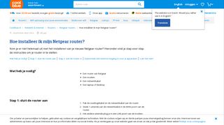 
                            6. Hoe installeer ik mijn Netgear router? - Coolblue - Voor 23.59u ...