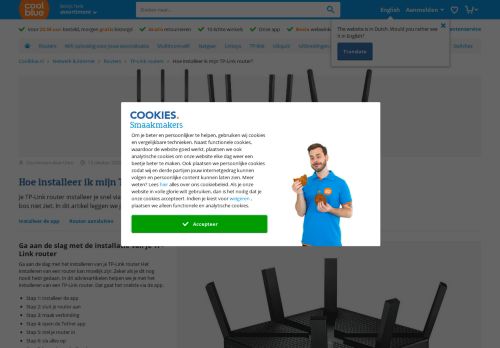 
                            3. Hoe installeer ik mijn TP-Link router? - Coolblue - Voor 23.59u ...