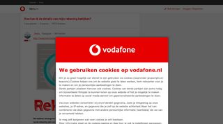 
                            8. Hoe kan ik de details van mijn rekening bekijken? | Vodafone ...