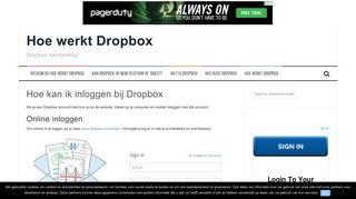 
                            12. Hoe kan ik inloggen bij Dropbox – Hoe werkt Dropbox